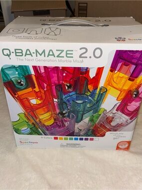 Q-BA-MAZE 2.0 Spectrum Color Maze Set 150 Pieces